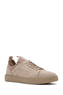Derimod Fly Erkek Bej Bağcıklı Süet Deri Sneaker | Derimod Derimod Fly Erkek Bej Bağcıklı Süet Deri Sneaker | Derimod