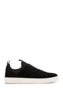 Derimod Fly Erkek Siyah Bağcıklı Süet Deri Sneaker | Derimod Derimod Fly Erkek Siyah Bağcıklı Süet Deri Sneaker | Derimod