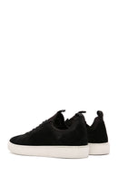 Derimod Fly Erkek Siyah Bağcıklı Süet Deri Sneaker | Derimod Derimod Fly Erkek Siyah Bağcıklı Süet Deri Sneaker | Derimod