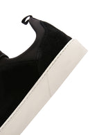 Derimod Fly Erkek Siyah Bağcıklı Süet Deri Sneaker | Derimod Derimod Fly Erkek Siyah Bağcıklı Süet Deri Sneaker | Derimod