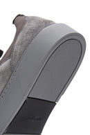 Derimod Fly Erkek Gri Bağcıklı Süet Deri Sneaker | Derimod Derimod Fly Erkek Gri Bağcıklı Süet Deri Sneaker | Derimod