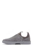 Derimod Fly Erkek Gri Bağcıklı Süet Deri Sneaker | Derimod Derimod Fly Erkek Gri Bağcıklı Süet Deri Sneaker | Derimod