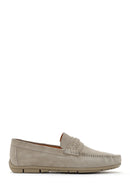 Derimod Fly Men's Beige Suede Leather Casual Loafer | Derimod Derimod Fly Men's Beige Suede Leather Casual Loafer | Derimod