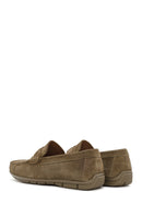 Derimod Fly Erkek Vizon Süet Deri Casual Loafer | Derimod Derimod Fly Erkek Vizon Süet Deri Casual Loafer | Derimod