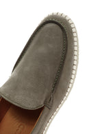 Men's Green Nubuck Leather Casual Loafer | Derimod Men's Green Nubuck Leather Casual Loafer | Derimod