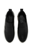 Erkek Siyah Deri Loafer | Derimod Erkek Siyah Deri Loafer | Derimod