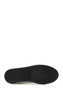 Erkek Siyah Bağcıklı Deri Sneaker | Derimod Erkek Siyah Bağcıklı Deri Sneaker | Derimod
