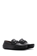 Erkek Siyah Deri Loafer | Derimod Erkek Siyah Deri Loafer | Derimod