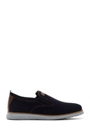 Erkek Lacivert Nubuk Deri Casual Loafer | Derimod Erkek Lacivert Nubuk Deri Casual Loafer | Derimod