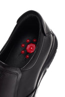 Derimod Fly Men's Black Leather Casual Loafer | Derimod Derimod Fly Men's Black Leather Casual Loafer | Derimod