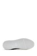Men's Black Lace-up Leather Sneaker | Derimod Men's Black Lace-up Leather Sneaker | Derimod