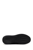 Erkek Siyah Bağcıklı Deri Sneaker | Derimod Erkek Siyah Bağcıklı Deri Sneaker | Derimod