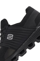 Derimod Zero Men's Black Thick Soled Fabric Sneaker | Derimod Derimod Zero Men's Black Thick Soled Fabric Sneaker | Derimod
