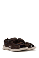 Men's Brown Strapped Nubuck Leather Casual Sandal
| Derimod
Men's Brown Strapped Nubuck Leather Casual Sandal
| Derimod