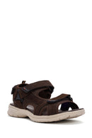 Men's Brown Strapped Nubuck Leather Casual Sandal
| Derimod
Men's Brown Strapped Nubuck Leather Casual Sandal
| Derimod