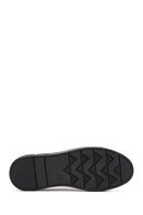 Men's Black Lace-up Leather Sneaker | Derimod Men's Black Lace-up Leather Sneaker | Derimod