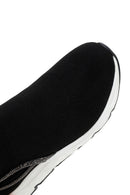 Derimod Zero Women's Black Stone High Top Sneaker | Derimod Derimod Zero Women's Black Stone High Top Sneaker | Derimod