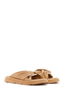 Women's Beige Slippers | Derimod Women's Beige Slippers | Derimod