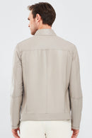 Rakitic Men's Green Double Sided Suede Leather Coat | Derimod Rakitic Men's Green Double Sided Suede Leather Coat | Derimod