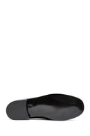 Women's Black Buckle Detailed Leather Masculine Loafer | Derimod Women's Black Buckle Detailed Leather Masculine Loafer | Derimod