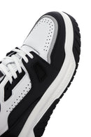 Erkek Beyaz Deri Kalın Tabanlı Sneaker | Derimod Erkek Beyaz Deri Kalın Tabanlı Sneaker | Derimod