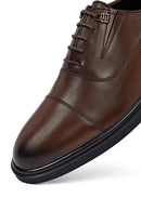 Men's Brown Lace Up Leather Casual Shoes | Derimod Men's Brown Lace Up Leather Casual Shoes | Derimod