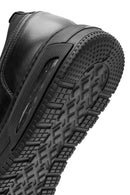 Erkek Siyah Bağcıklı Deri Sneaker | Derimod Erkek Siyah Bağcıklı Deri Sneaker | Derimod
