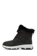Derimod Dry Women's Black Lace-Up Thick-Soled Waterproof Outdoor Boots | Derimod Derimod Dry Women's Black Lace-Up Thick-Soled Waterproof Outdoor Boots | Derimod