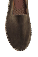 Men's Leather Suede Espadrilles | Derimod Men's Leather Suede Espadrilles | Derimod