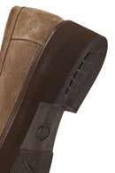 Women's Mink Suede Leather Loafer | Derimod Women's Mink Suede Leather Loafer | Derimod