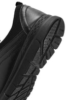 Woman Black Leather Comfort Shoes | Derimod Woman Black Leather Comfort Shoes | Derimod
