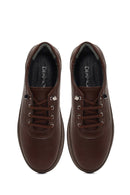 Women's Brown Lace-up Leather Comfort Shoe | Derimod Women's Brown Lace-up Leather Comfort Shoe | Derimod