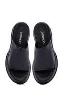 Women's Black Thick Sole Leather Slippers
| Derimod
Women's Black Thick Sole Leather Slippers
| Derimod
