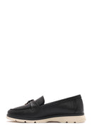 Kadın Siyah Deri Comfort Loafer | Derimod Kadın Siyah Deri Comfort Loafer | Derimod