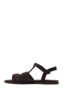 Women's Brown Ankle Strap Suede Leather Sandal
| Derimod
Women's Brown Ankle Strap Suede Leather Sandal
| Derimod