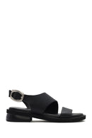Women's Black Buckled Leather Sandal
| Derimod
Women's Black Buckled Leather Sandal
| Derimod