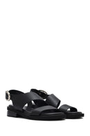 Women's Black Buckled Leather Sandal
| Derimod
Women's Black Buckled Leather Sandal
| Derimod