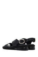 Women's Black Buckled Leather Sandal
| Derimod
Women's Black Buckled Leather Sandal
| Derimod