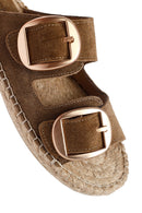 Women's Mink Buckle Suede Leather Espadrille Slippers
| Derimod
Women's Mink Buckle Suede Leather Espadrille Slippers
| Derimod