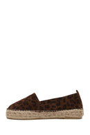 Woman Leopard Suede Espadrilles | Derimod Woman Leopard Suede Espadrilles | Derimod