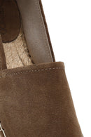 Woman Mink Suede Espadrilles | Derimod Woman Mink Suede Espadrilles | Derimod