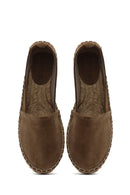 Woman Mink Suede Espadrilles | Derimod Woman Mink Suede Espadrilles | Derimod