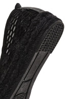 Women's Black Patterned Espadrilles | Derimod Women's Black Patterned Espadrilles | Derimod
