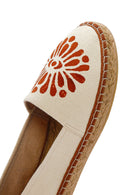 Kastamonu Stone Print Women's Tan Patterned Espadrilles | Derimod Kastamonu Stone Print Women's Tan Patterned Espadrilles | Derimod