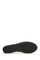 Kastamonu Stone Print Women's Black Patterned Espadrilles | Derimod Kastamonu Stone Print Women's Black Patterned Espadrilles | Derimod