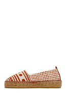 Kastamonu Stone Print Women's Tan Patterned Espadrilles | Derimod Kastamonu Stone Print Women's Tan Patterned Espadrilles | Derimod