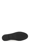 Kadın Siyah Tokalı Deri Loafer | Derimod Kadın Siyah Tokalı Deri Loafer | Derimod