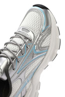 Women's Blue Chunky Sole Lace-Up Sneakers | Derimod Women's Blue Chunky Sole Lace-Up Sneakers | Derimod