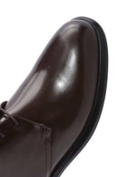 Men's Brown Laced Leather Classic Shoes | Derimod Men's Brown Laced Leather Classic Shoes | Derimod