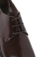 Men's Brown Laced Leather Classic Shoes | Derimod Men's Brown Laced Leather Classic Shoes | Derimod